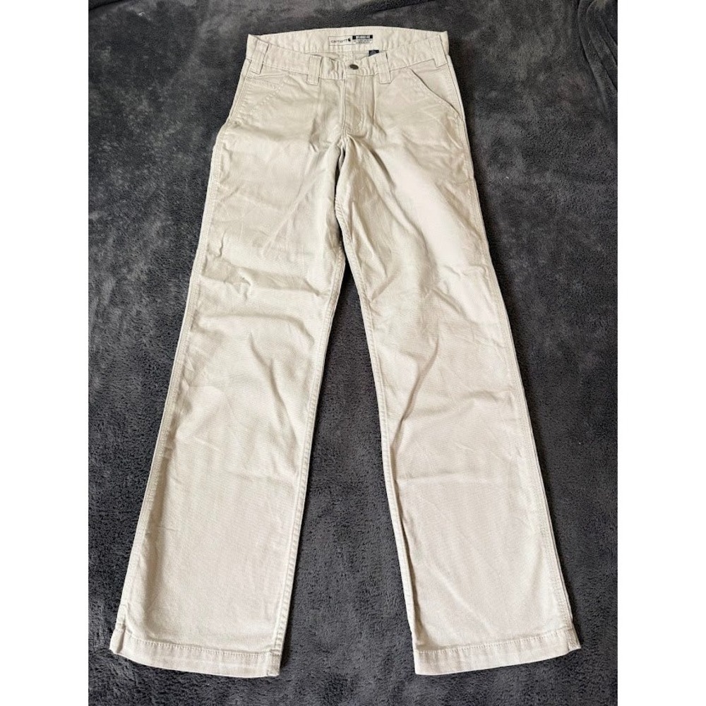 Carhartt Rugged Flex Relaxed Fit Work Pants Khaki BN2291-M 30x32